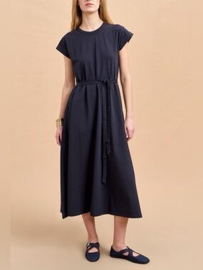 la ligne t shirt dress La Ligne T Shirt Dress with Shirring